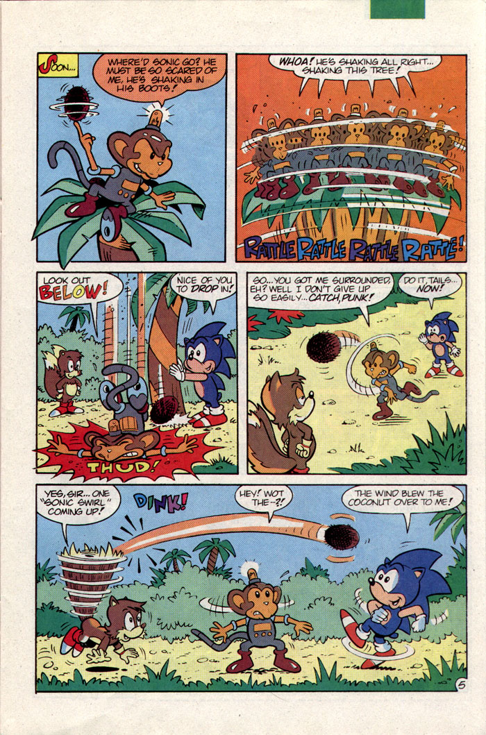 Sonic - Archie Adventure Series September 1993 Page 5